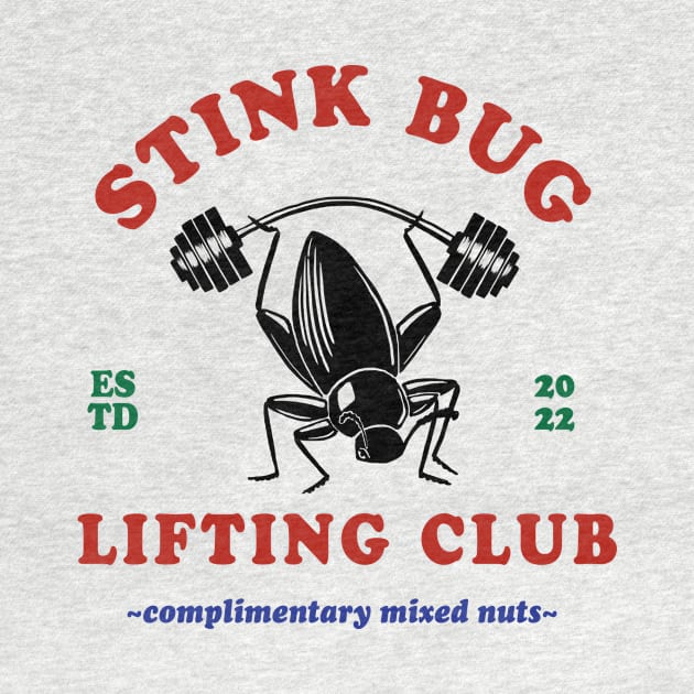 Stink Bug Lifting Club Logo by Charredsky